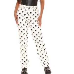 Ying Yang ☯️ Retro Style Jeans